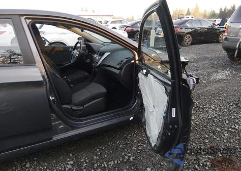 2012 Hyundai Accent Gs из США, поврежденный, VIN KMHCT5AE9CU055518